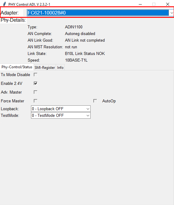 Select FibreCode Adapter