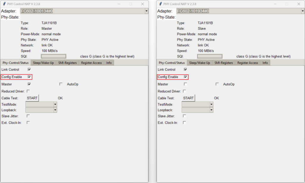 Enable Config Enable